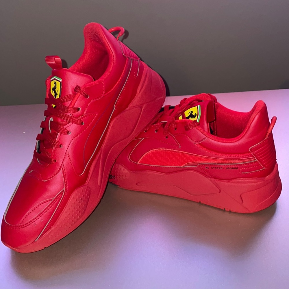Scuderia Ferrari RS-X MC Puma Sneakers Red Men’s Size 11 New